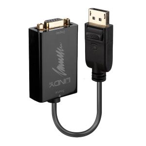 LINDY DisplayPort Male To Vga Female Fhd Active Converter