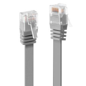 LINDY Patch Cable Flat - CAT6 - Utp - Grey - 5m