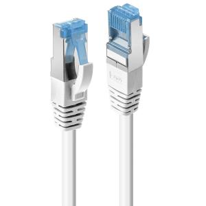 LINDY Patch Cable - CAT6a - S/ftp Pimf Lsoh -  White -  1m