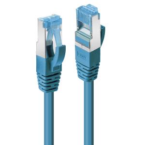 LINDY Patch Cable - CAT6a - S/ftp Pimf Lsoh -  Blue - 5m