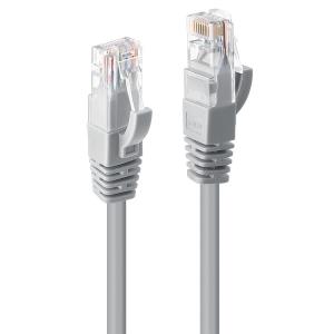 LINDY Network Cable - CAT6 - U/utp - Snagless - 1m Grey (48002)