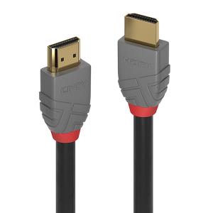 LINDY Cable - Hdmi Anthra Line - Black - 1m