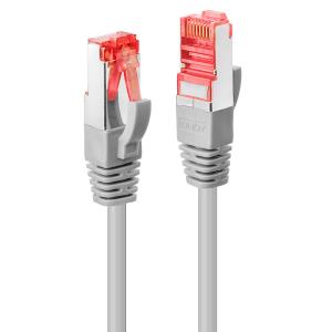 LINDY Network Patch Cable - CAT6 - S/ftp - Snagless - Gigabit Grey - 30cm