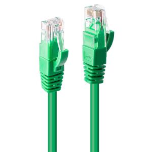 LINDY Network Patch Cable - CAT6 - U/utp - Snagless - Gigabit Green - 30cm