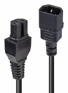 LINDY Extension Cable - Iec C14 To Iec C15 - 2m Hot Conditioned