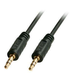 LINDY Audio Cable Premium - 3.5mm Stereo Jack To 3.5mm Stereo Jack - 2m - Black