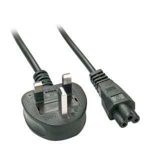 LINDY Mains Plug To Iec C5 2m Uk