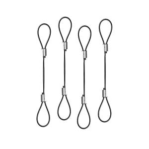 LINDY Cable Adapter Tethers - 4 Pack
