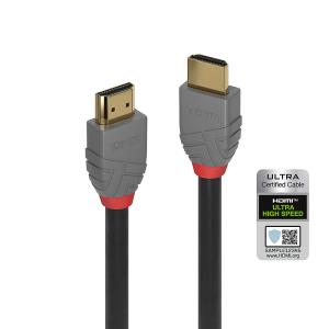 LINDY Extension Ultra  High Speed - Hdmi Male  -  Hdmi Male - Anthraline Black - 2m