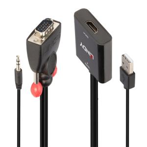 LINDY Vga And Audio To Hdmi Converter