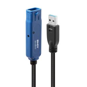 LINDY Cable Active Extension Pro - USB 3.2 - 30m  - Black
