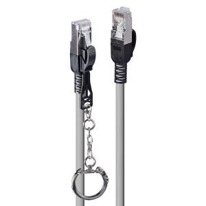 LINDY Patch Cable - CAT6a - S/ftp Lszh - 3m - Grey