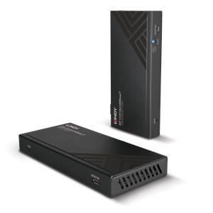 LINDY CAT6 DisplayPort 1.2 USB Ir And Rs-232 Hdbaset KVM Extender 150m