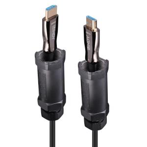 LINDY Cable Fibre Optic - Hybrid - 15m - Armored - Hdmi 8k 60