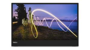 LENOVO Portable USB-C Monitor - ThinkVision M15 - 16in - 1920x1080 (Full HD) - Raven Black