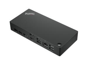 LENOVO Docking Station ThinkPad Universal USB-C - 2x DP / HDMI / 3x USB3.1 / 2x USB2.0 / USB-C / Combo Audio Jack / Gbe - USB Power Delivery Uk