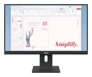 LENOVO Desktop Monitor - E24-40 - 24in - 1920x1080 (Full HD) - 4ms IPS 100Hz Speaker