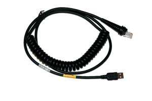 HONEYWELL USB Cable Black Type A 3m Coiled 5v Host Power