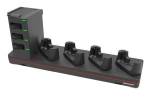 HONEYWELL Non-booted 5-bay Eu Charge Base For Ct40/ct45 - (incl 5bay Universal Dock, Ct40 Cup, Ct40 Battery Cup, Power Adapter & Eu Power Cord)