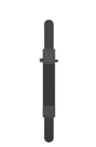 HONEYWELL Hand Strap Black For Ct37 3pieces