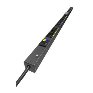 EATON CORPORATION Managed G4 Rack PDU, 0U, 39U, IEC-60309 input, 3m cord, 1ph, 7.4kW, 32A, 200-240V, 42 outlets (24)C13, (18)C39