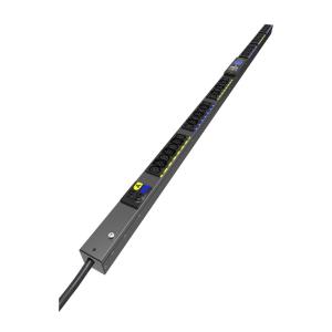 EATON CORPORATION Metered Input G4 Rack PDU, 0U, 39U, IEC-60309 input, 3m cord, 1ph, 7.4kW, 32A, 200-240V, 42 outlets (24)C13, (18)C39