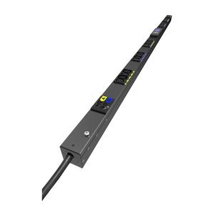 EATON CORPORATION Metered Input G4 Rack PDU, 0U, 39U, IEC-60309 input, 3m cord, 1ph, 7.4kW, 32A, 200-240V, 24 outlets (12)C13, (12)C39