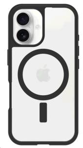 OTTERBOX iPhone 16 Case - React Series - Black Crystal (Clear/Black) - ProPack