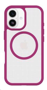 OTTERBOX iPhone 17 Case - React Series - Rose Crystal (Pink/Clear)