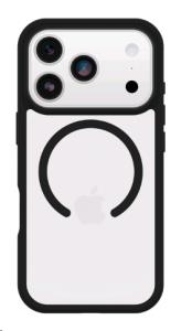 OTTERBOX iPhone 17 Pro Case - React Series - Black Crystal (Clear/Black)