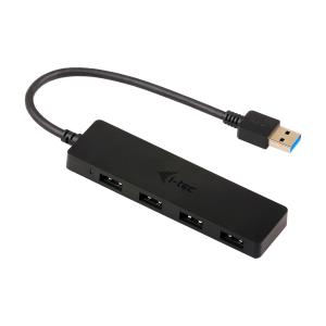 I-TEC ELECTRONICS Slim Passive Hub 4p Black USB 3.0 No Ps Win And Mac Os