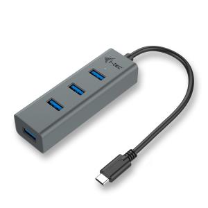I-TEC ELECTRONICS Metal 4 Port USB 3.0 Hub USB-c To 4x USB-a