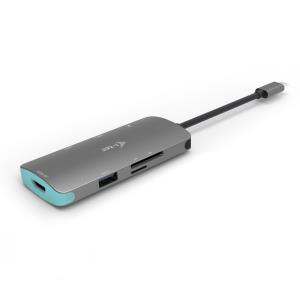 I-TEC ELECTRONICS Docking Station Nano Dock Metal - USB-c Flat 4k Hdmi - Power Delivery 60w