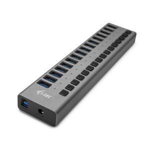 I-TEC ELECTRONICS Charging Hub 16 ports USB 3.0 + Power Adapter 90 W Grey Uk