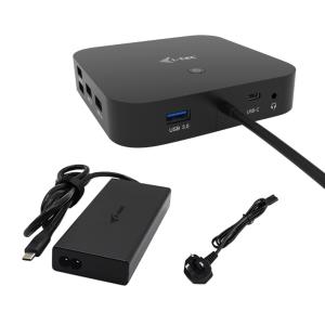 I-TEC ELECTRONICS Docking Station - USB-c Dual Display Power Delivery 100w With Universal Charger 112w uk