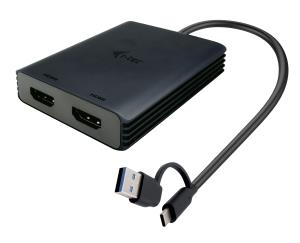 I-TEC ELECTRONICS USB-a / C 2x Hdmi Adapter Dual 4k Hdmi Video Adapter