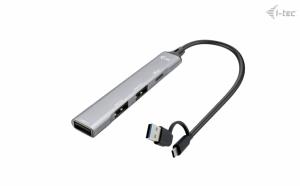 I-TEC ELECTRONICS USB-a / USB-c 4 Port Hub 1x USB-c 3.1 +3x USB 2.0