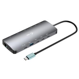 I-TEC ELECTRONICS USB-c Metal Nano 3x Display Docking Station - USB-c -  Power Delivery 140w