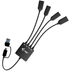 I-TEC ELECTRONICS USB-c/a Cable Hub 4 Port