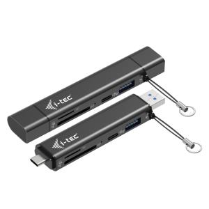 I-TEC ELECTRONICS USB-c/a Dongle Sd 2x USB Sd Tf 2x USB