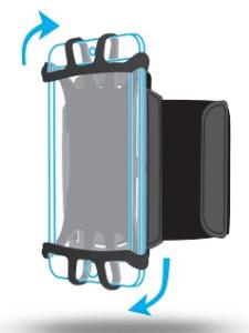 MOBILIS Universal Wrist Mount/Armband 4-6in