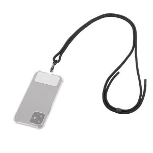MOBILIS Universal Removable Smartphone Lanyard 75 Cm - Black - Soft Bag