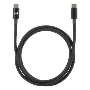 MOBILIS Cable - USB C / USB C - 2M 100W - Soft Bag