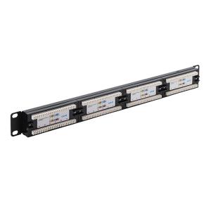 COMPUTER GEAR 24 PORT PATCH PANEL (CAT5E) IDC PUNCH DOWN 19 INCH