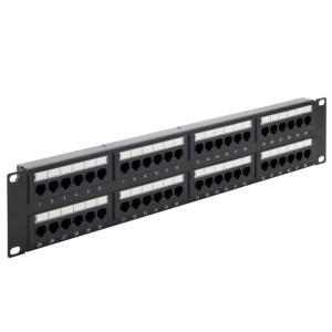 COMPUTER GEAR Patch Panel 48 Port 2u Rj45 CAT6