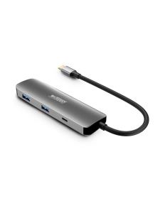 URBAN FACTORY Hubee Hub - 4 In 1 USB-c With 2 USB-a/1 Hdmi 4k And 1 USB-c 100w