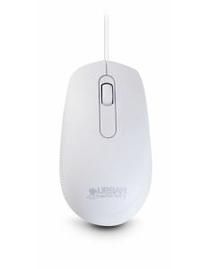 URBAN FACTORY Mouse - Wired USB-a - 1200dpi - Whit