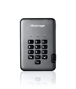 ISTORAGE diskAshur Pro2 256bit 4TB Classified  Graphite