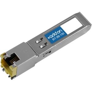 ADDON NETWORKS Glc-t Compatible Taa Compliant 10/100/1000base-tx Sfp Transceiver (copper, 100m, Rj-45)