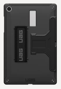 URBAN ARMOR GEAR Samsung Galaxy Tab A11+/a9+ Scout Handstrap Kickstand Brownbox Black
